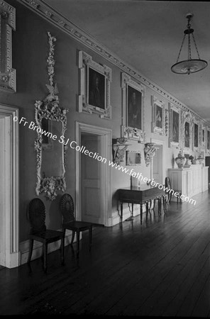 DROMOLAND CASTLE  LIBRARY FROM DRAWING ROOM